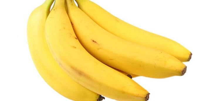 les bananes sont interdites dans le régime des œufs