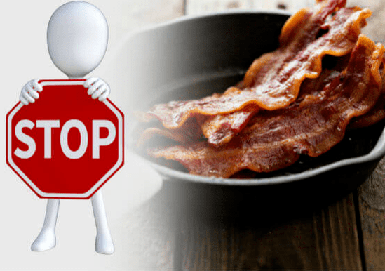 abandonner le bacon pour perdre du poids